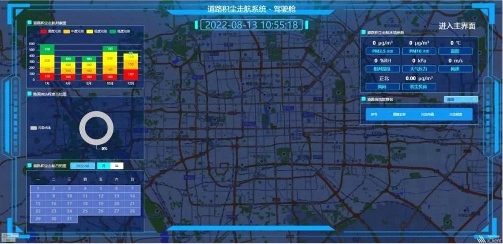 道路积尘负荷车载移动监测系统